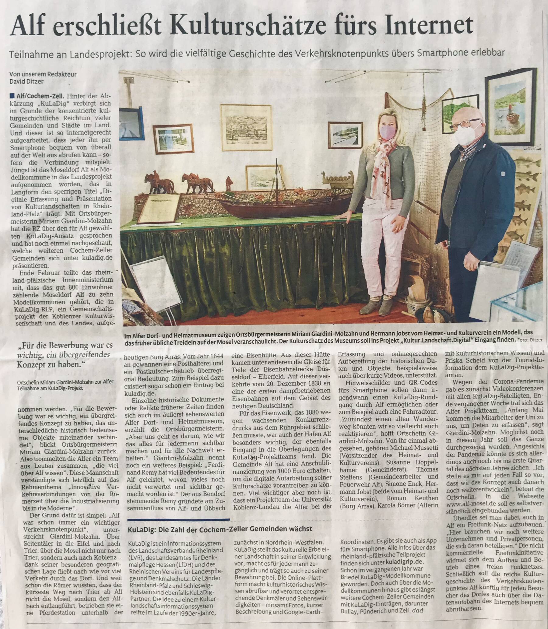 Rhein Zeitung Artikel