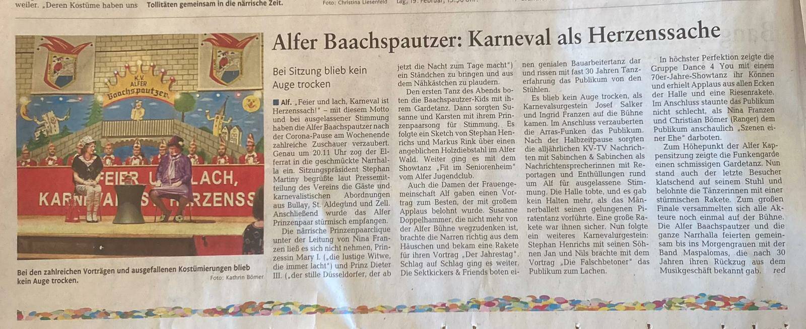 RZ Bericht Baachspautzer Sitzung 2023