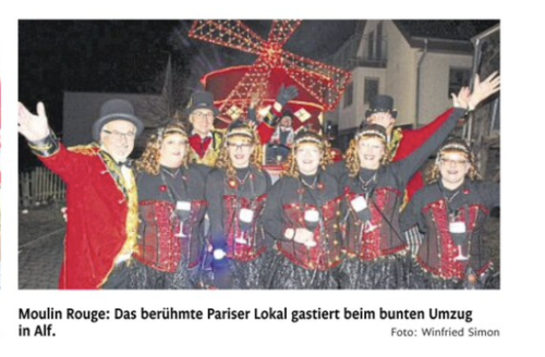 Nachtumzug in Alf